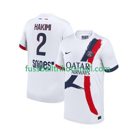 Fußballtrikots Paris Saint-Germain Hakimi 2 2025-2026 Kurzarm Auswärts-trikot kaufen